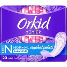 Orkid Günlük Ped Normal Taşınabilir 20 Adet