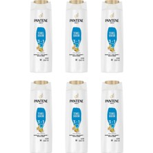 Pantene Şampuan 350 ml 3-1 Temel Bakım x 6 Adet