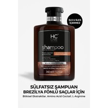Hc Care 340 ml Krem Şampuan Tüm Saçlar İçin Sürdürülebilir Malzeme ile Besleyici Etki
