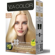 Sea Color 0.2 Bebek Sarısı Krem Boya Seti Canlı Renkler ve Kalıcı Etkiyle