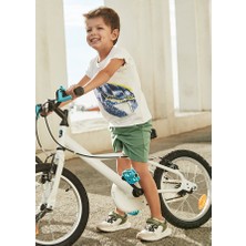 04-10 Yaş Erkek Çocuk Mayoral Mint Ikili Takım - Mint Beyaz