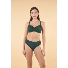 Estiva Toparlayıcı Balenli Bikini Takımı - Yeşil