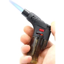 İndirim Center 1300 Derece Doldurulabilir Pürmüz Çakmak Renkli Aparat Kamp İçin Dayanıklı Tasarım