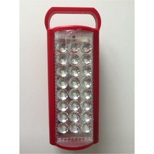 Fujika Astra 2606L Akülü Şarjlı Işıldak 24 LED Renkli USB Şarj Çıkışlı Dayanıklı Tasarım