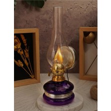Sözen Klasik Nostaljik Gaz Lambası Vintage 33X14CM Dekoratif ve Aydınlatma Amaçlı