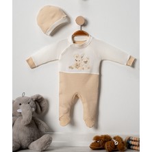 Annora Baby Tavşan Ayıcık Erkek Bebek Tulumu