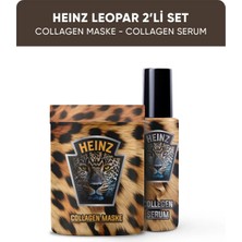 Heinz Leopar 2'li Set Collagen Maske - Collagen Serum