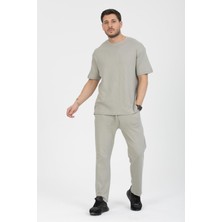 Erkek Pamuklu Takım - Rahat Jogger ve T-Shirt, Günlük Şıklık Için Ideal