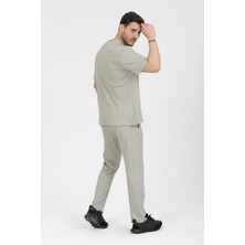 Erkek Pamuklu Takım - Rahat Jogger ve T-Shirt, Günlük Şıklık Için Ideal