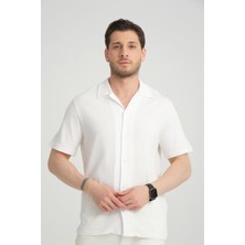 Midas Moda Erkek %100 Pamuklu Düğmeli Gömlek - Şık ve Rahat Kısa Kollu Tasarım, Yaz Modası