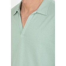 Midas Moda Erkek %100 Pamuk V Yaka T-Shirt - Siyah, Şık ve Rahat Tasarım, Yaz Modası