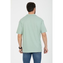 Midas Moda Erkek %100 Pamuk V Yaka T-Shirt - Siyah, Şık ve Rahat Tasarım, Yaz Modası
