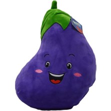 Peluş Havuç, Biber, Mısır ve Patlıcan Yastık 50 cm 62306