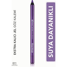 Flormar Işıltılı Kalıcı Göz Kalemi (Mor) - Extreme Tattoo Gel Pencil - 011 Purple Blaze - 8682536041188