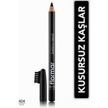 Flormar Kaş Maskarası ve Kaş Farı - Eyebrow Pencil 404 Black 8690604109449 47000046