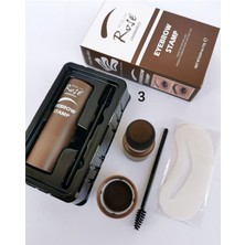 Rose Eyebrow Stamp Kaş Pudrası, Damgası Ve Şekillendirme Kiti