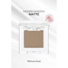 MISSHA Yumuşak Dokulu, Dökülme Yapmayan Mat Tekli Göz Farı Modern Shadow Matte (113 Dusty Road)