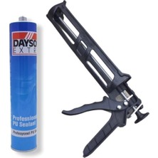 Dayson Pu Mastik Silikon Yapıştırıcı Siyah 280 ml Silikon Tabancası
