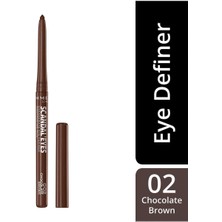 Kahve Eyeliner - Scandal'eyes Exaggerate Definer 002 Chocolate Brown