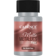 Cadence Mat Metalik Boya Mmb-31 Gümüş 50ML