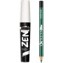 Farmasi Zen Maskara & Express Zümrüt Göz Kalemi Metalik