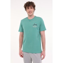 Kinetix ML FINE 11OTD206 5FX Yeşil Erkek Kısa Kol T-Shirt