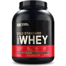 100% Whey Gold Standard Double Çikolata Aromalı 2.26KG 73 Servis Yüksek Protein Tozu Kas Gelişimi