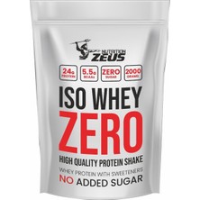 Zeus Nutrıtıon Iso Whey Zero Protein Tozu 2000GR-ÇIKOLATA