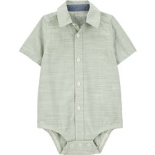 Oshkosh Erkek Bebek Gömlek Body