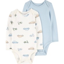 Carter's Erkek Bebek 2'li Uzun Kollu Body Set