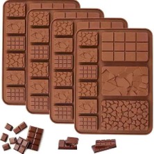 Çikolata Kalıbı - Silikon - Karışık Tablet