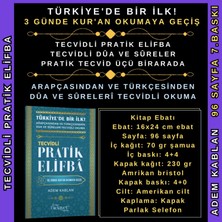 Bidayet Eğitim TECVİDLİ PRATİK ELİFBA
TECVİDLİ DÛA VE SÛRELER
PRATİK TECVİD ÜÇÜ BİRARADA
ÜÇ GÜNDE KUR'AN OKUMAYA GEÇİŞ
Adem Kablan (10 ADET)