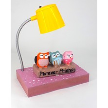 Pina Hediyelik Aksesuar Dekoratif Işıklı Baykuş Sonsuz Dostlar Forever Friends Biblo