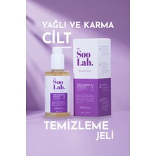 The Soo Lab Yağlı Ve Karma Ciltler İçin Temizleme Jeli | Allantoin, Salicylic Acid, Zinc Pca, Centella | 200 ml