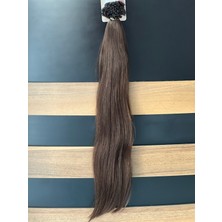 Hair Lounge Mikro Kaynak Gerçek Saç Ombreli Platin 70 cm 50 Adet