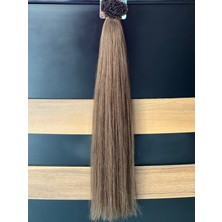 Hair Lounge Mikro Kaynak Gerçek Saç Ombreli Platin 70 cm 50 Adet