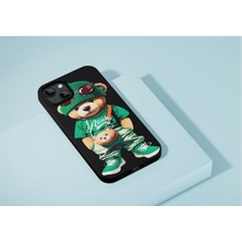 Softcase Teddy Bear iPhone Tüm Modellere Uyumlu Kılıf iPhone 6,7,8,x,11,12,13,14,15,16 Plus