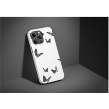 Softcase Kelebek Butterfly iPhone Tüm Modellere Uyumlu Kılıf iPhone 6,7,8,x,11,12,13,14,15,16 Plus