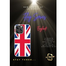 Softcase Flag Series England iPhone Tüm Modellere Uyumlu Kılıf iPhone 6,7,8,x,11,12,13,14,15,16 Plus