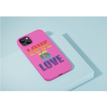 Softcase Love Is Love iPhone Tüm Modellere Uyumlu Kılıf iPhone 6,7,8,x,11,12,13,14,15,16 Plus