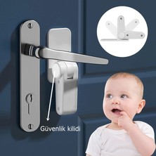 Modacar Çocuklara Kapı Kolu ve Fırın Kapağı Güvenlik Kilidi