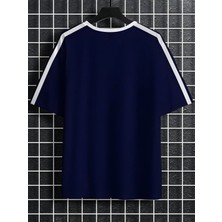 Yeni Sezon Unisex Omuz Detaylı Brasil Baskılı Oversize T-Shirt