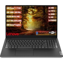 V15 G4 Amd Ryzen 7 7730U 8 GB 512 GB SSD 15.6" Full Hd Freedos 82YY0012TR