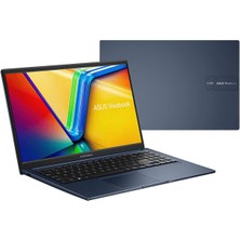 X1504ZA-NJ547W/ Intel I5-1235U/ 8gb Ram/ 512GB Ssd/ 15.6''/ W11 Laptop Sessiz Mavi