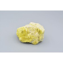 Murty99 Hakiki Doğal Sülfür Kükürt Taşı Kaya Parçası 206 Gram