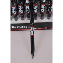 Beşiktaş Lisanslı Versatil Kalem 0,7 mm Metal Yapı ile Okul ve Ofis İçin Uygun
