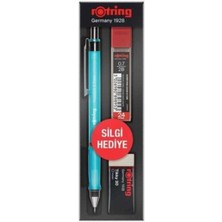 Rotring Visuclick Min Silgi 3'lü Okul Seti- 0.7 mm Mavi
