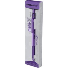 Scrikss Matri-X Versatil 0.7 mm Metalik Mor Şeffaf Amb.