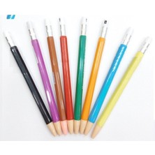 Masis Mikro 2,0 mm Doldurulabilir Auto Pencil Plotter Metal Gövdeli Renkli Kalemler