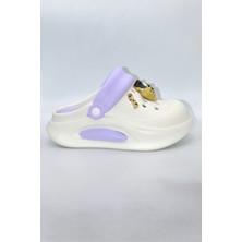 Shoemix Dolgu Taban Kadın Lila Eva Terlik ( Bir Beden Büyük Alınız )